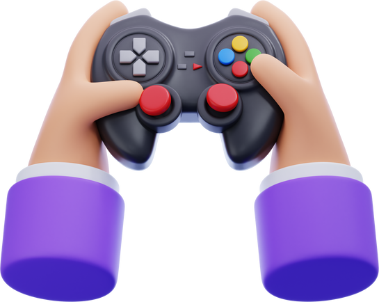 Game Controller 3D Illustration